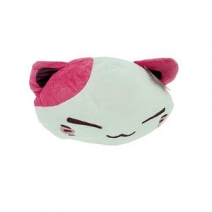 Nemu Neko - weiße Neko mit pinken Ohren - 35cm Plüsch-PLS674