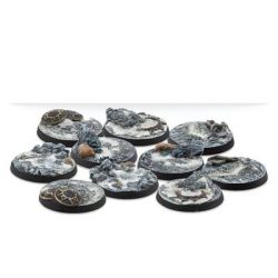 Warcrow 30mm Northern Tribes Scenery Bases, Alpha Series-WW20003-0004