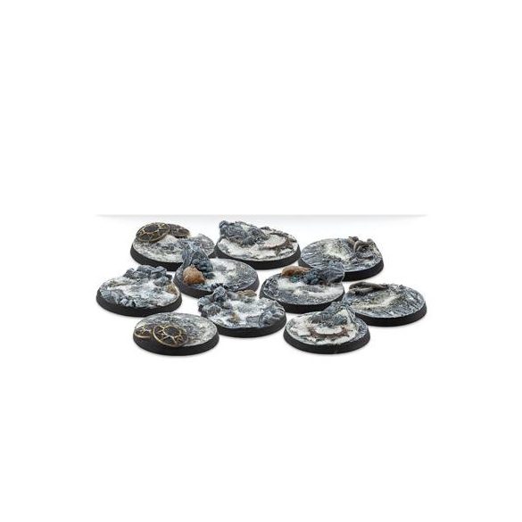 Warcrow 30mm Northern Tribes Scenery Bases, Alpha Series-WW20003-0004