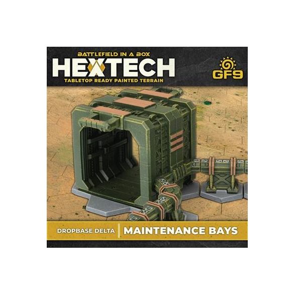 HexTech - Dropbase Delta Maintenance Bays (x8)-HEXT24