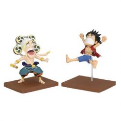 ONE PIECE WORLD COLLECTABLE FIGURE LOG STORIES-MONKEY.D.LUFFY & ENEL--BP89838P