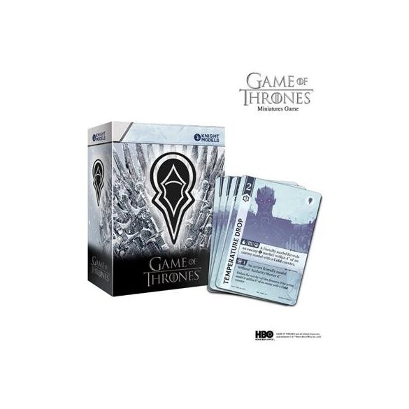 Game of Thrones Miniatures Game: white walkers objective card pack - EN-GOT008