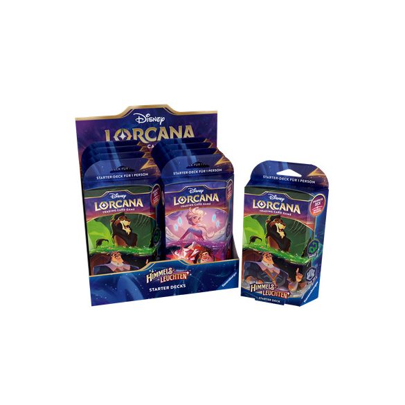 Disney Lorcana: Himmelsleuchten - Starter Deck Display (8 pcs) - DE-11098449