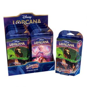 Disney Lorcana: Shimmering Skies - Starter Deck Display (8 pcs) - EN-11098448