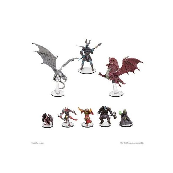 D&D Icons of the Realms: Return of the Dragons - 8 Ct. Booster Brick (Set 34) - EN-WZK96278