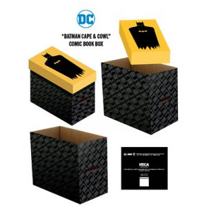 DC Short Comic Book Storage Box: Batman Cape & Cowl-WZK67020