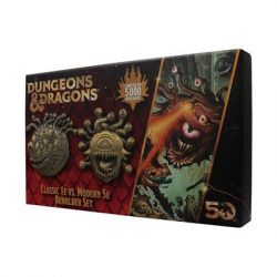 Dungeons & Dragons 50th Anniversary Beholder Twin Medallion Set-HAS-DUN53