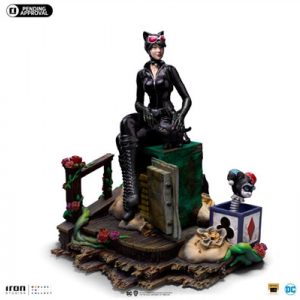 DC Comics Catwoman Gotham City Sirens Deluxe Art Scale 1/10-DCCDCG107424-10