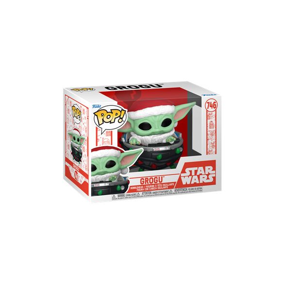 Funko POP! Star Wars: Mando HLDY - Grogu Pram-FK80010