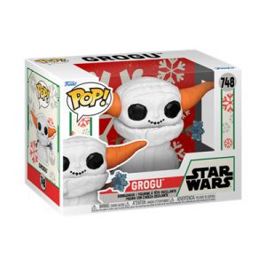 Funko POP! Star Wars: Mando HLDY - Grogu SNWMN-FK80011