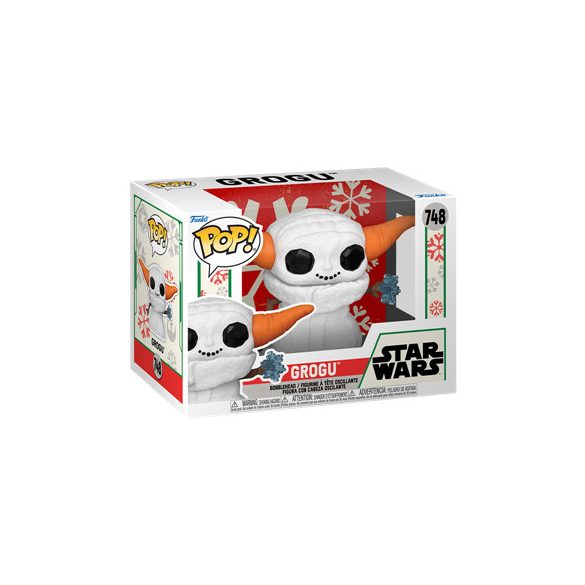 Funko POP! Star Wars: Mando HLDY - Grogu SNWMN-FK80011