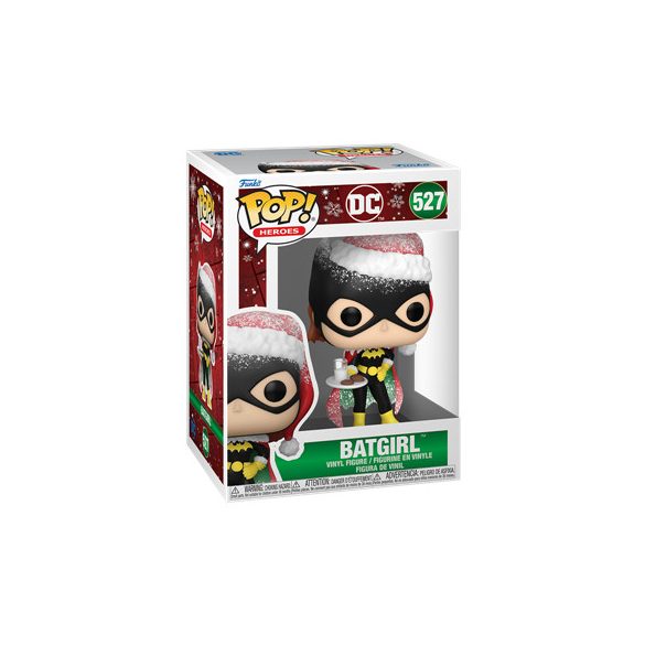 Funko POP! Heroes: Holiday '24 – Batgirl with cookies & milk-FK80027