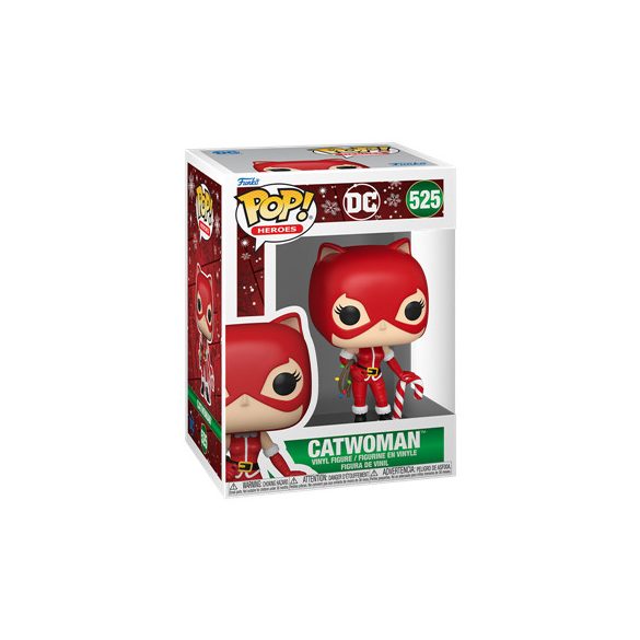 Funko POP! Heroes: Holiday '24 – Catwoman with candy cane-FK80028