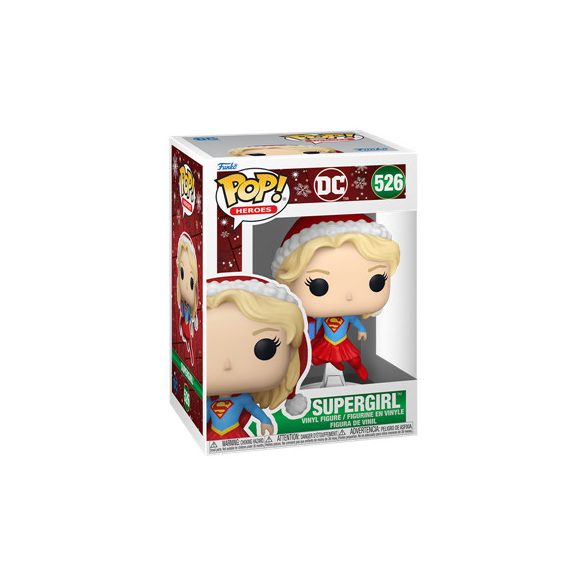 Funko POP! Heroes: Holiday '24 – Supergirl with gift-FK80031