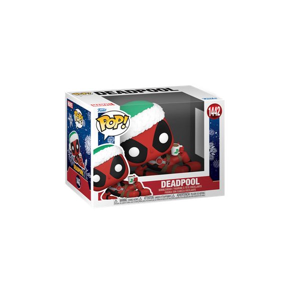 Funko POP! Marvel: Holiday S4 – Deadpool with hot cocoa-FK80035