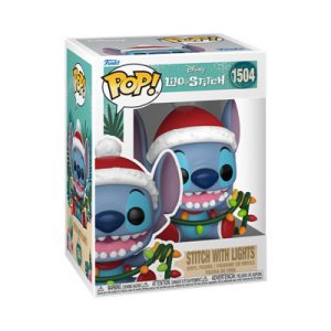 Funko POP! Disney: Stitch HLDY – Stitch w/Lights-FK80038