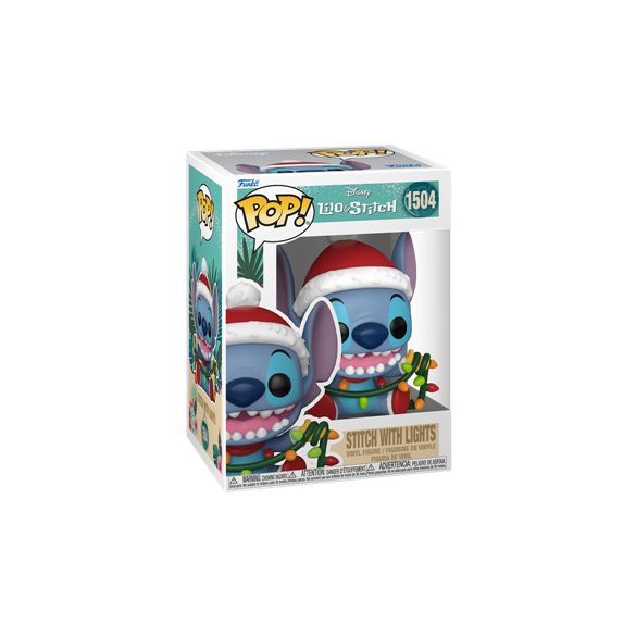 Funko POP! Disney: Stitch HLDY – Stitch w/Lights-FK80038