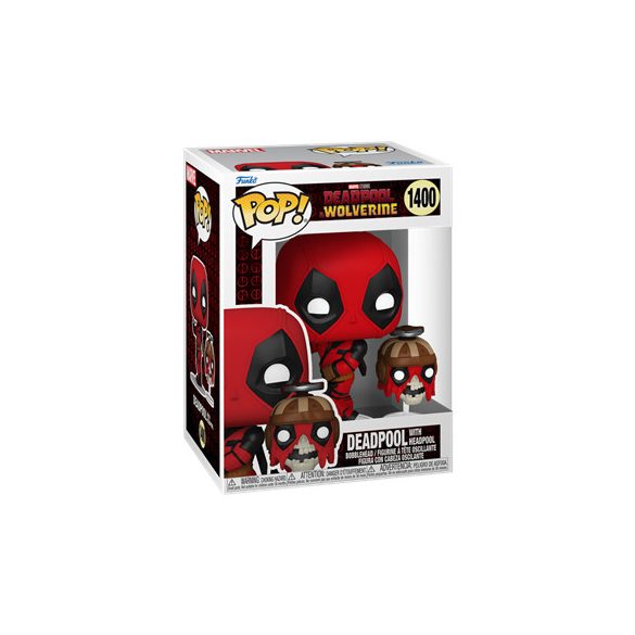 Funko POP! POP&Buddy: Deadpool 3 S2- Deadpool w/Headpool-FK79768