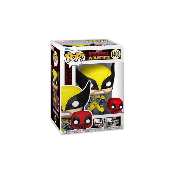 Funko POP! POP&Buddy: Deadpool 3 S2- Wolverine w/ Babypool-FK82382