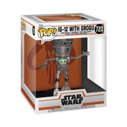 Funko POP! Deluxe: MND S10 – Grogu (IG - 12)-FK80001