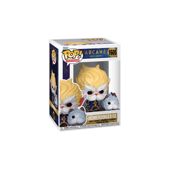 Funko POP! TV: Arcane LoL - Heimerdinger w/Poro-FK80193