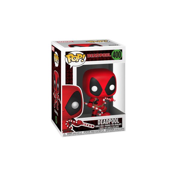 Funko POP! Marvel: Holiday - Deadpool w/ Candy Canes-FK33985