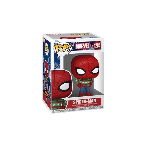 Funko POP! Marvel: Holiday - Spider - Man w/ Ugly Sweater-FK33983