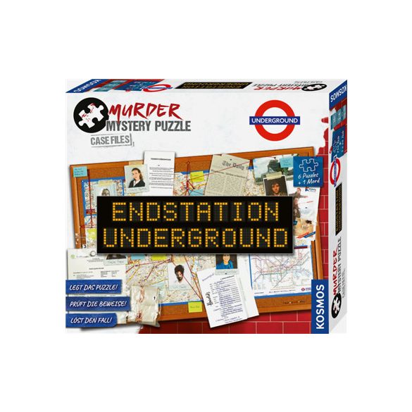 Murder Mystery Puzzle Endstation Underground - DE-682170