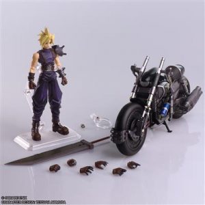 Final Fantasy VII Bring Arts Action Figure - Cloud Strife & Hardy-Daytona-XFF07ZZ009