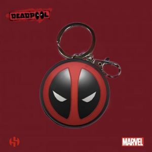 Marvel Deadpool Logo Metal - Keychain-SMK009