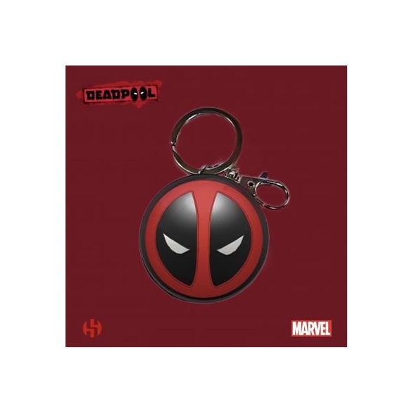 Marvel Deadpool Logo Metal - Keychain-SMK009