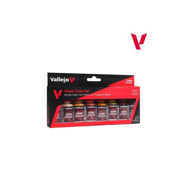 Vallejo - Game Color / 8 colors set - Skin Tone 18 ml-72187