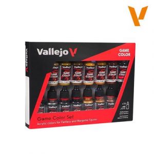 Vallejo - Game Color / 16 colors set - Leather & Metal 18 ml-72189