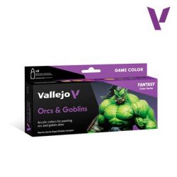 Vallejo - Game Color  / 8 colors set - Orcs & Goblins 18 ml-72192