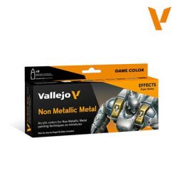 Vallejo - Game Color  / 8 colors set - Non Metallic Metal 18 ml-72193