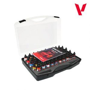 Vallejo - Game Color / Color Case - Foundation Case includes 80 opaque colors 18 ml-72180