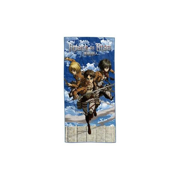 Attack on Titan - Towel - Eren, Mikasa & Armin - 150x75cm-SAK00958