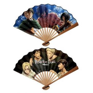 Attack on Titan - Japanese Bamboo Fan - Duty & Friendship-SAK00996