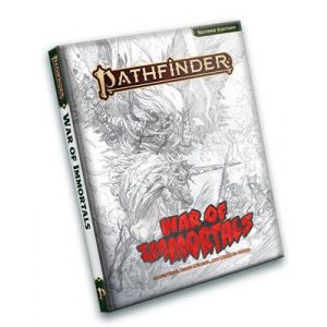 Pathfinder RPG: War of Immortals Sketch Cover Edition (P2) - EN-PZO12006-SK