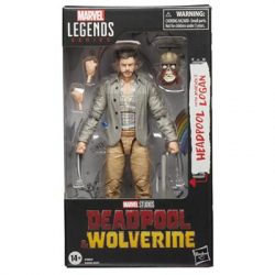 Marvel Legends Series Headpool with Marvel’s Logan Action Figure-G16625L00