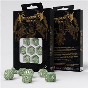 Q Workshop Dracopolis Dice Set - The Andean Longneck-SDCP03