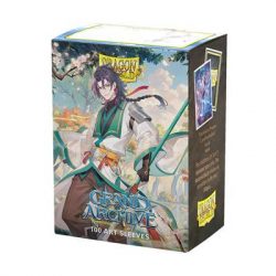 Dragon Shield Grand Archive Matte Art Sleeves - Jin, Fate Defiant (100 Sleeves)-AT-16126