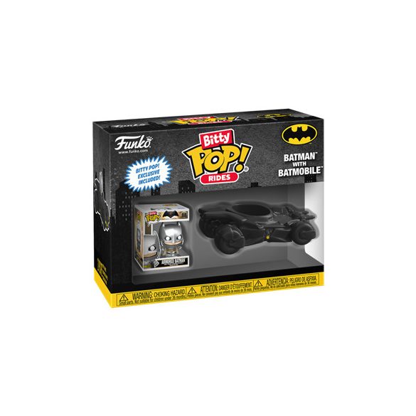 Funko Bitty POP! Ride: DC - Batman w/Batmobile-FK83621