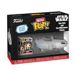 Funko Bitty POP! Ride: Star Wars - Han Solo w/Millenium Falcon-FK83623