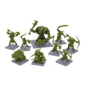 Dungeon Saga - Green Rage: Miniature Set - EN-MGDS20