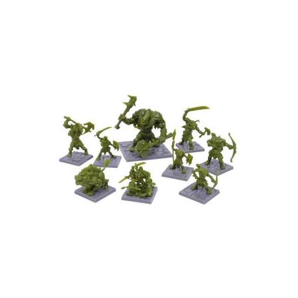 Dungeon Saga - Green Rage: Miniature Set - EN-MGDS20