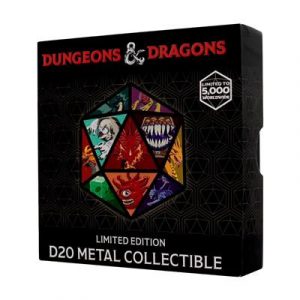 Dungeons & Dragons D20 Medallion-HAS-DUN56