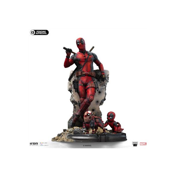 Deadpool & Wolverine Deadpool Art Scale 1/10-MARCAS108524-10