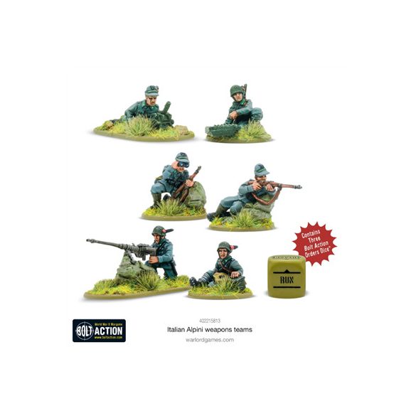 Bolt Action - Italian Alpini Weapons Teams - EN-402215813