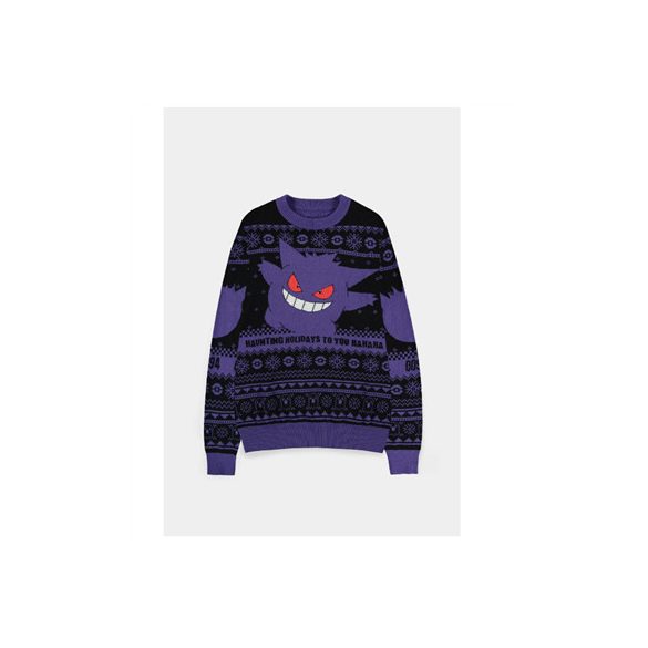 Pokémon - Gengar - Christmas Jumper - Size XL-KW130271POK-XL